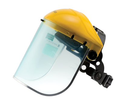 Picture of VisionSafe -VS30 - Brow Guard (VS10) & Moulded Clear Polycarbonate Visor (VS20) VISION SHIELDS